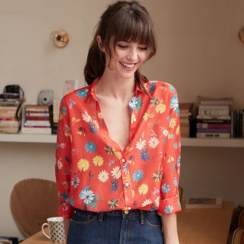 Sezane G. Kero Pierro shirt (Size 36 FR/ 4 US)